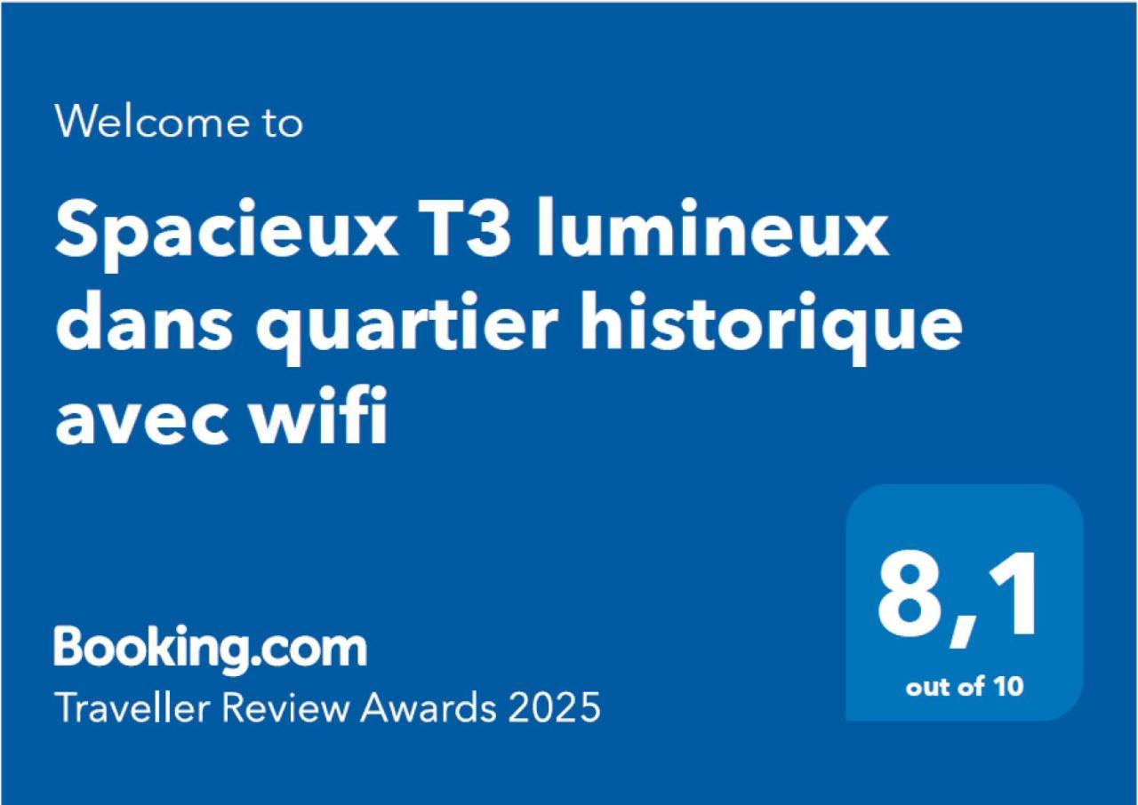 Spacieux T3 Lumineux Dans Quartier Historique Avec Wifi Redon Εξωτερικό φωτογραφία